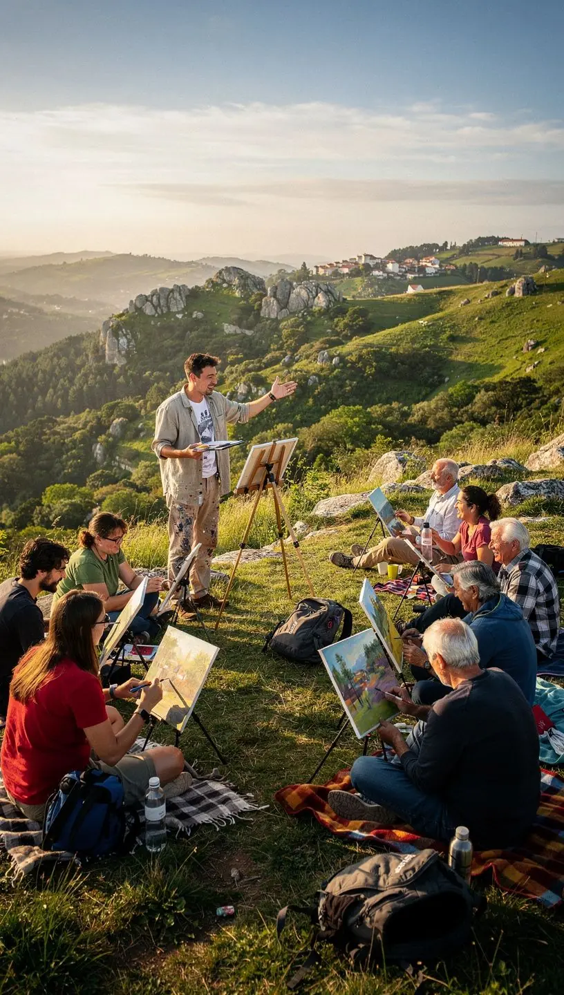 Benefícios dos passeios comunitários a pé em grupo