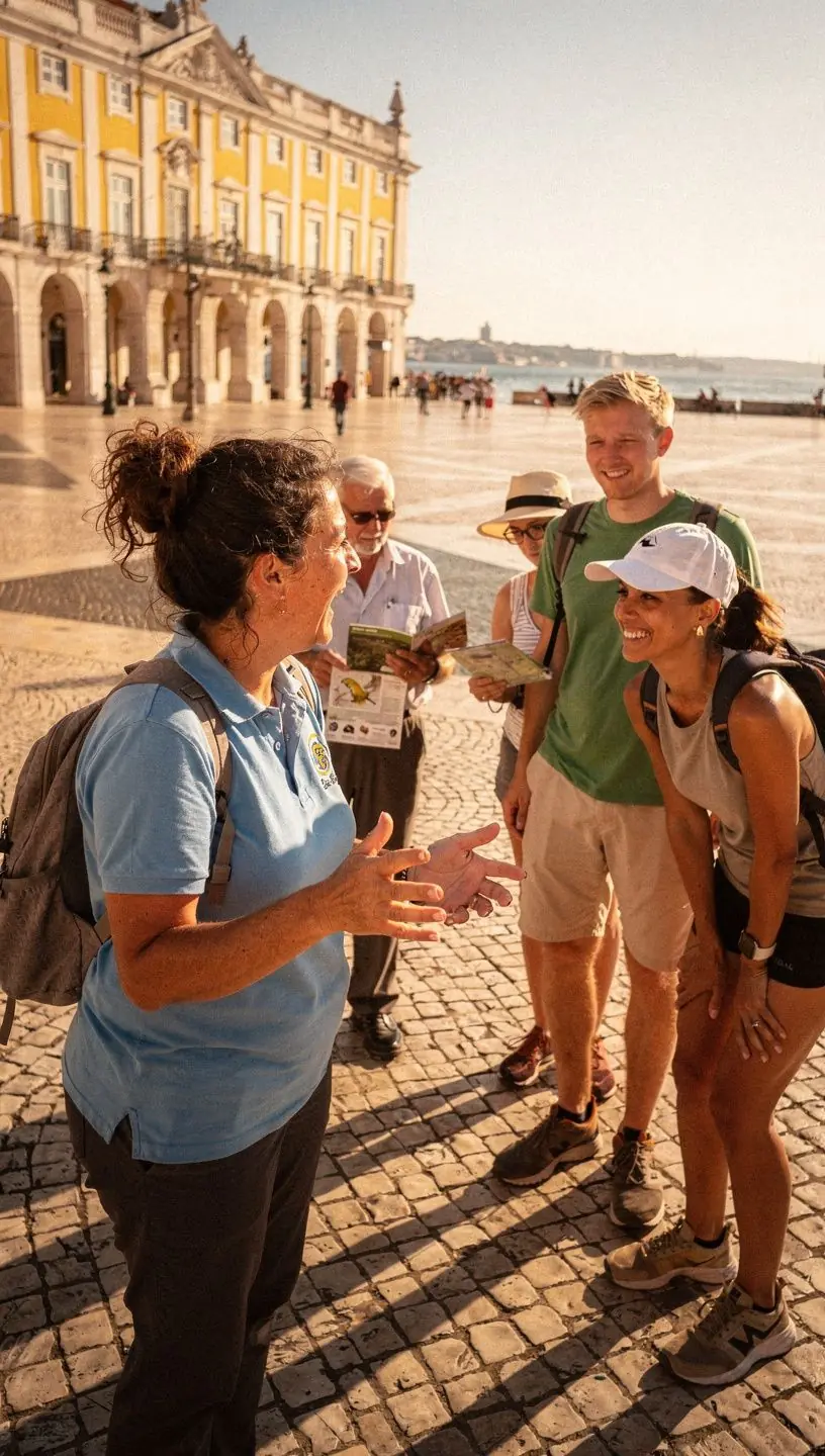 Dicas de segurança essenciais para caminhadas guiadas.