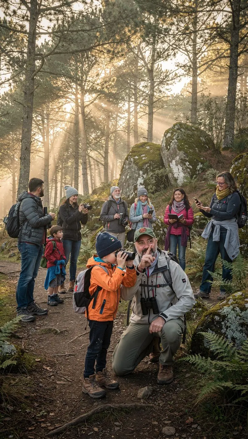 Experiência de documentar passeios a pé em grupo