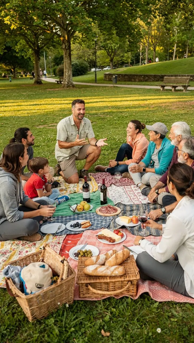 Histórias envolventes para passeios a pé comunitários